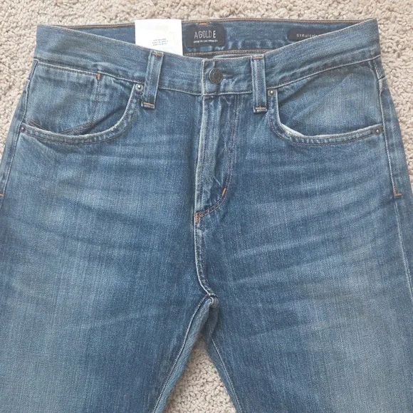 NWT Agolde Mens Straight Fit Jeans